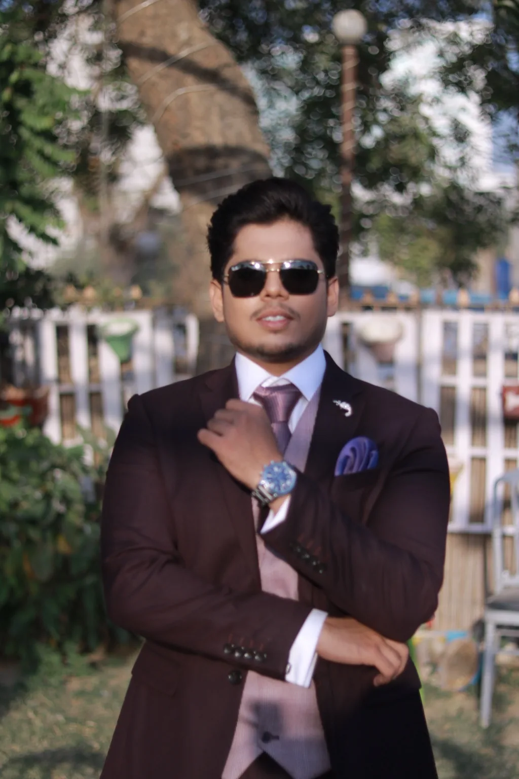 Formal portrait of Muhammad Laraib Khan