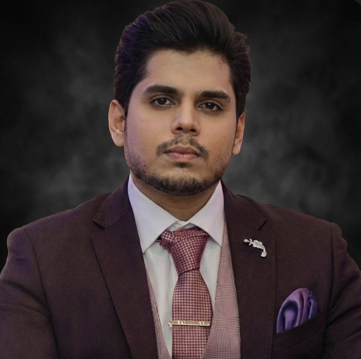 Official portrait of Muhammad Laraib Khan
